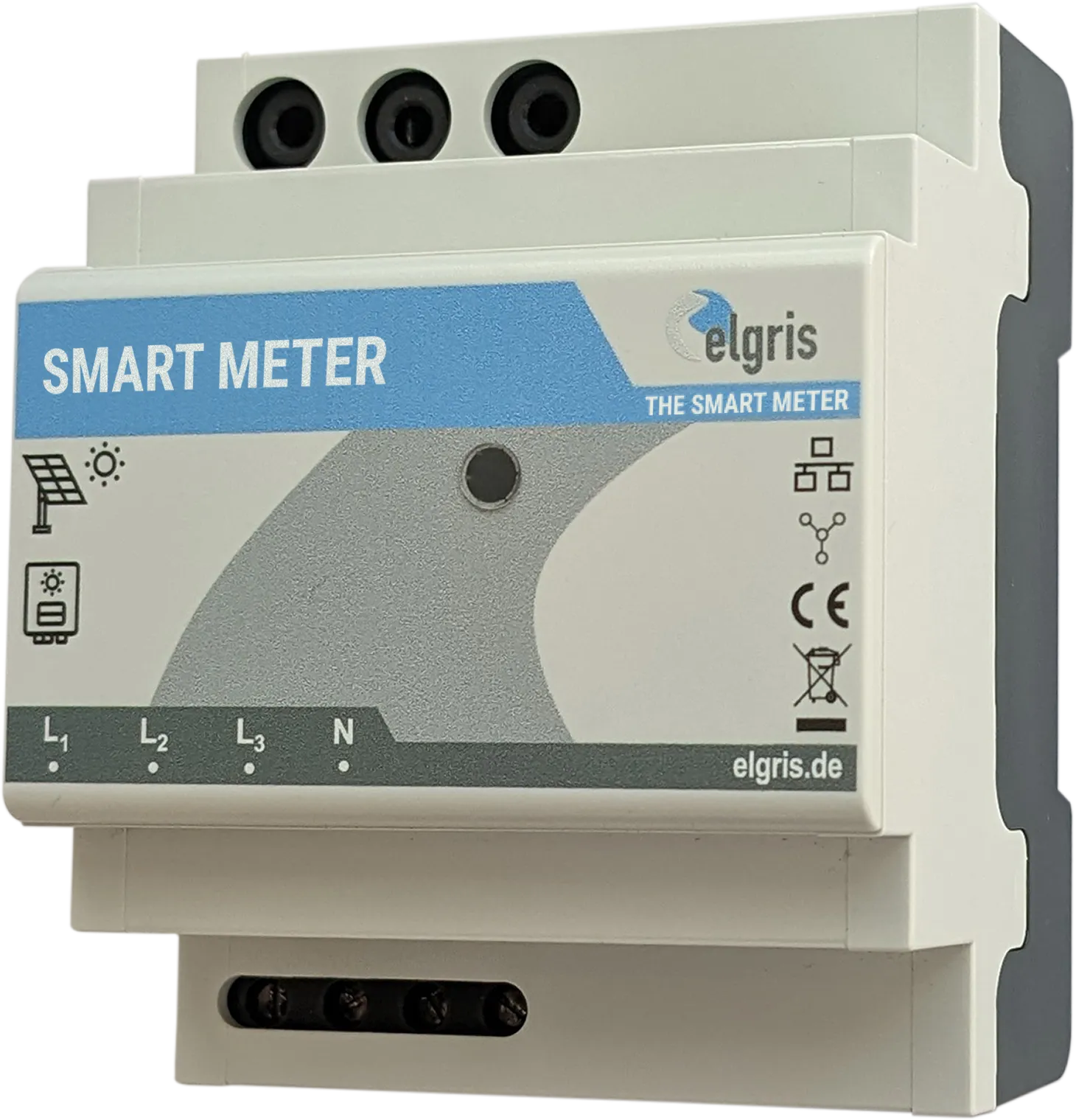 elgris Smart Meter LAN 2.0, grau